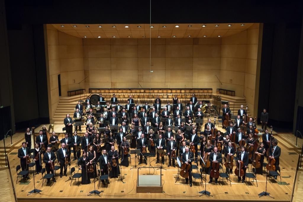 Orkester slovenske filharmonije, avtorica slike: Darja Štravs Tisu